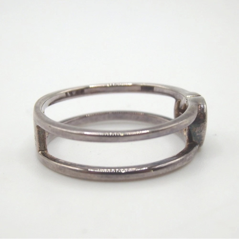 Authentic Gucci Interlocking G Ring Ag925 [Used] - image 5
